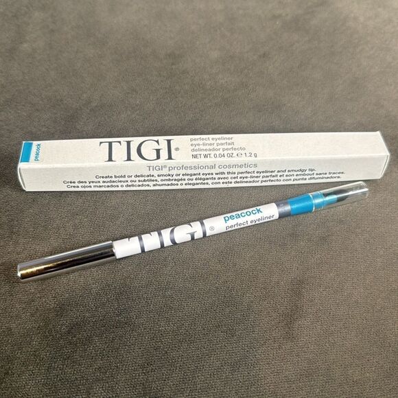 TIGI Professional Cosmetics Perfect Eyeliner Peacock 2x Pencils NEW - Picture 7 of 10